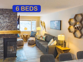 2 Bedroom and Wall Bed Mountain Getaway Ski In Ski Out Condo with Hot Pools Sleeps 8 Panorama